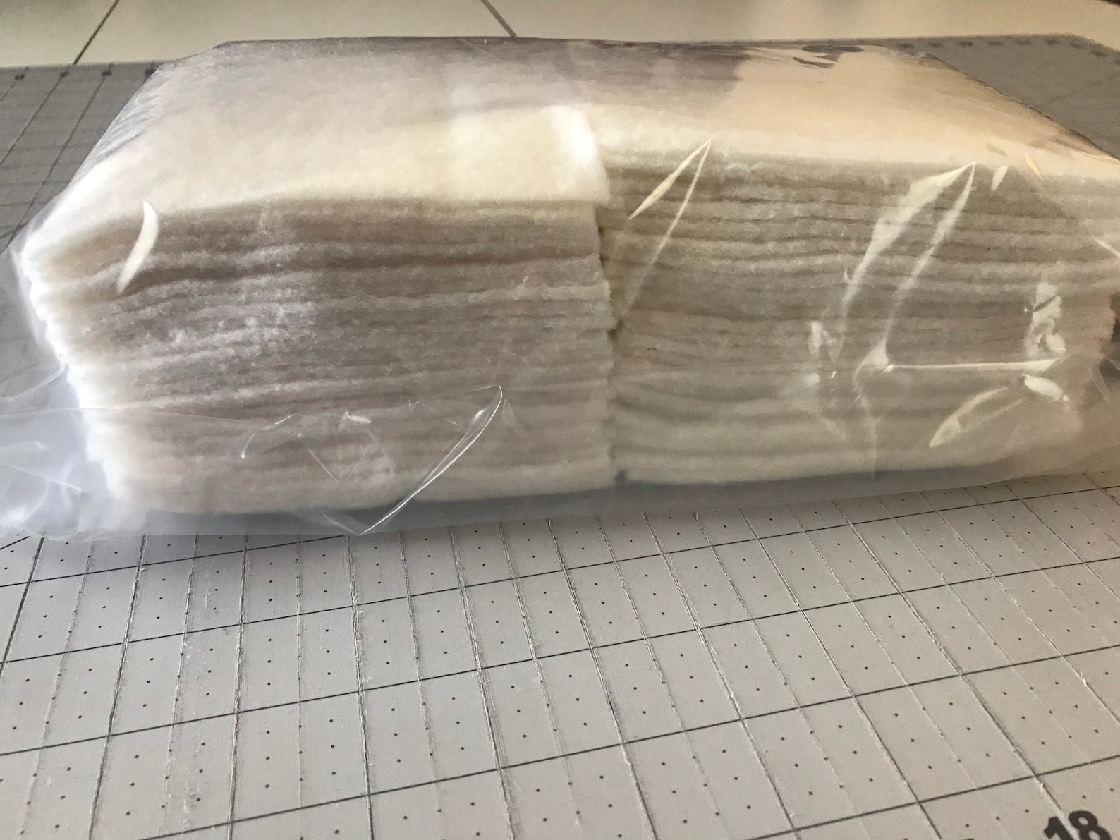 Set of 50 5 Precut Quilt Batting Squares Rag Quilts Etsy