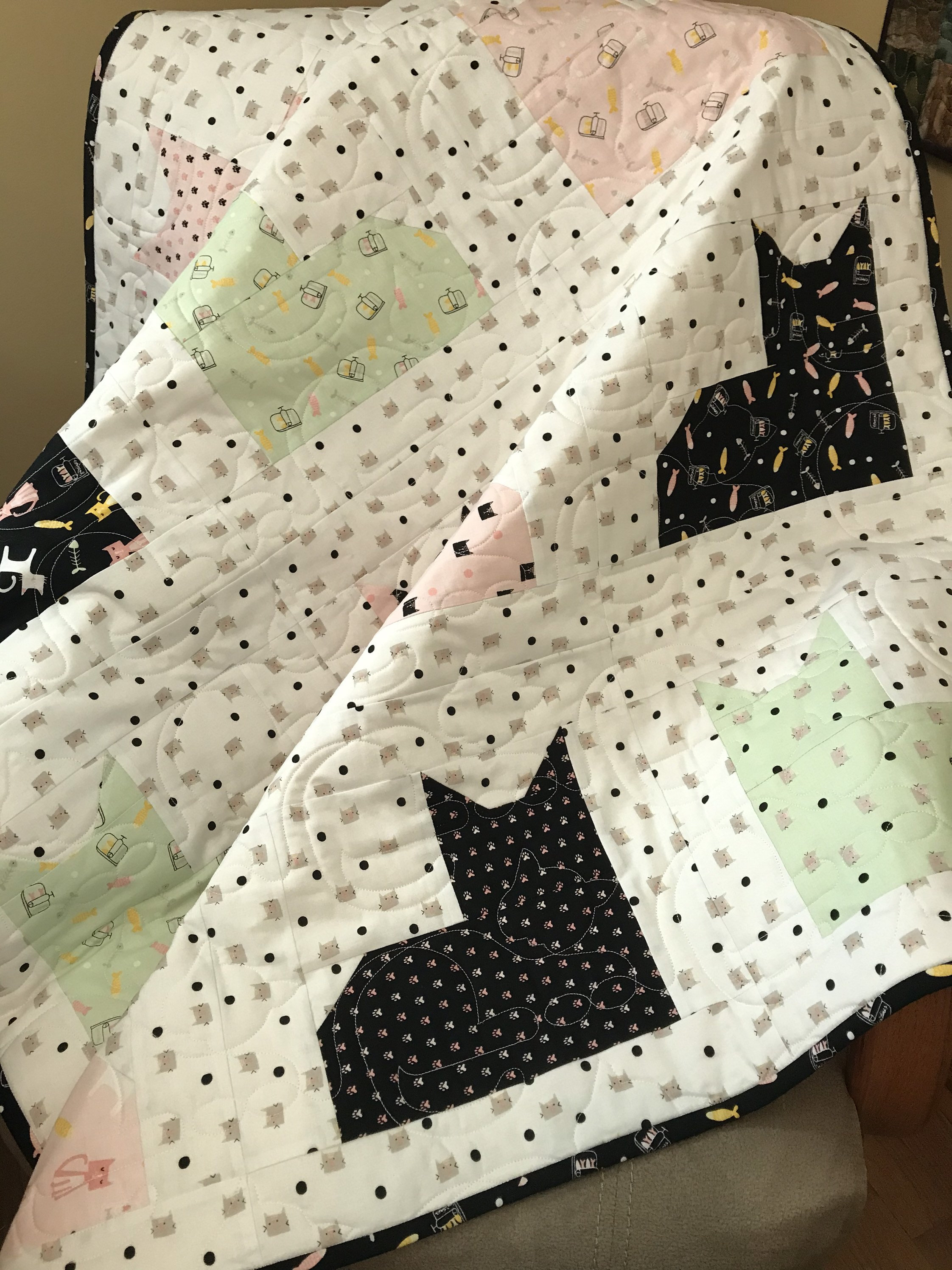 Cat Baby Blanket Etsy