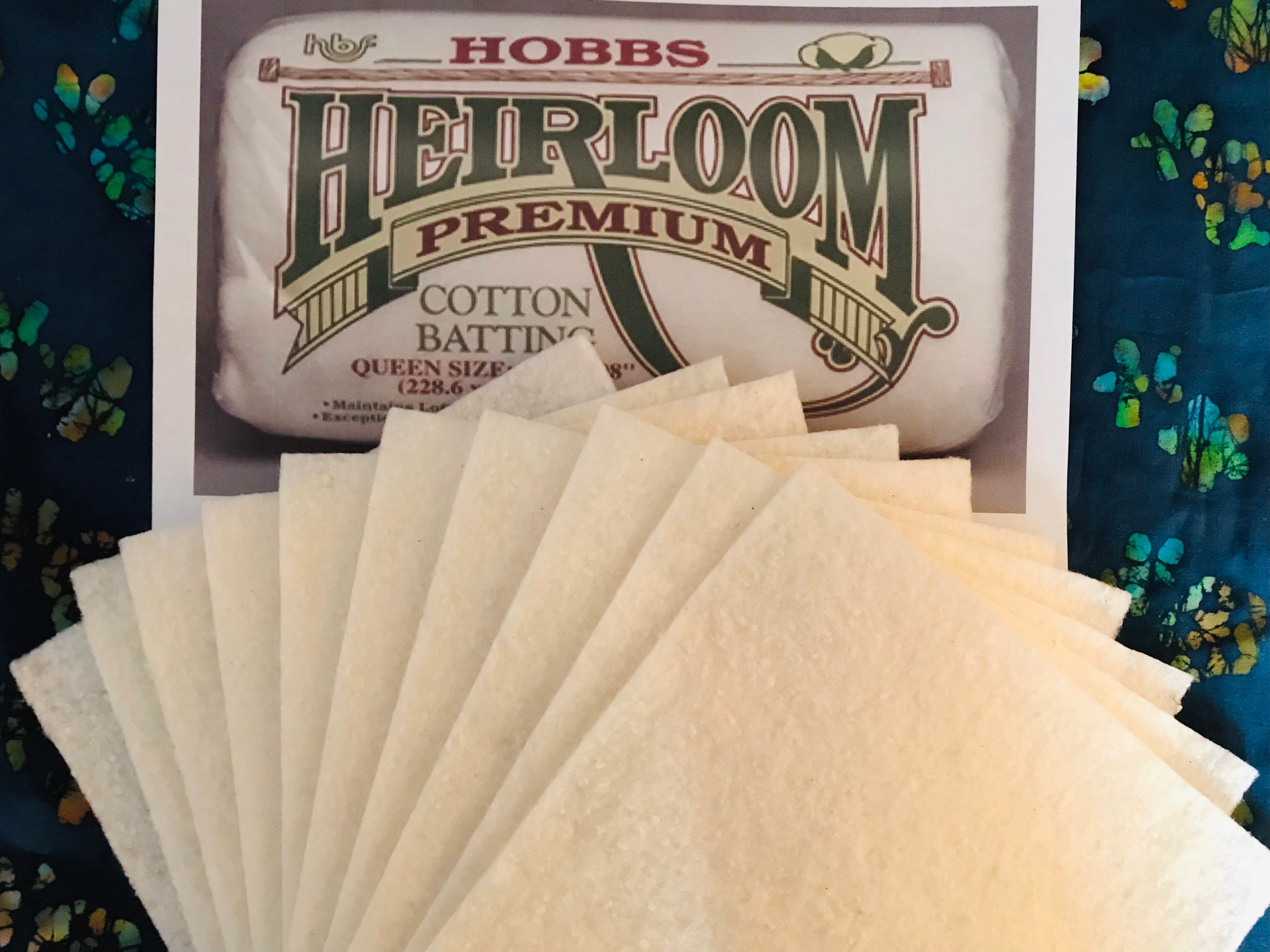 9 Potholder Batting Squares DIY Kit 10 Ea. Hobbs Batting Etsy