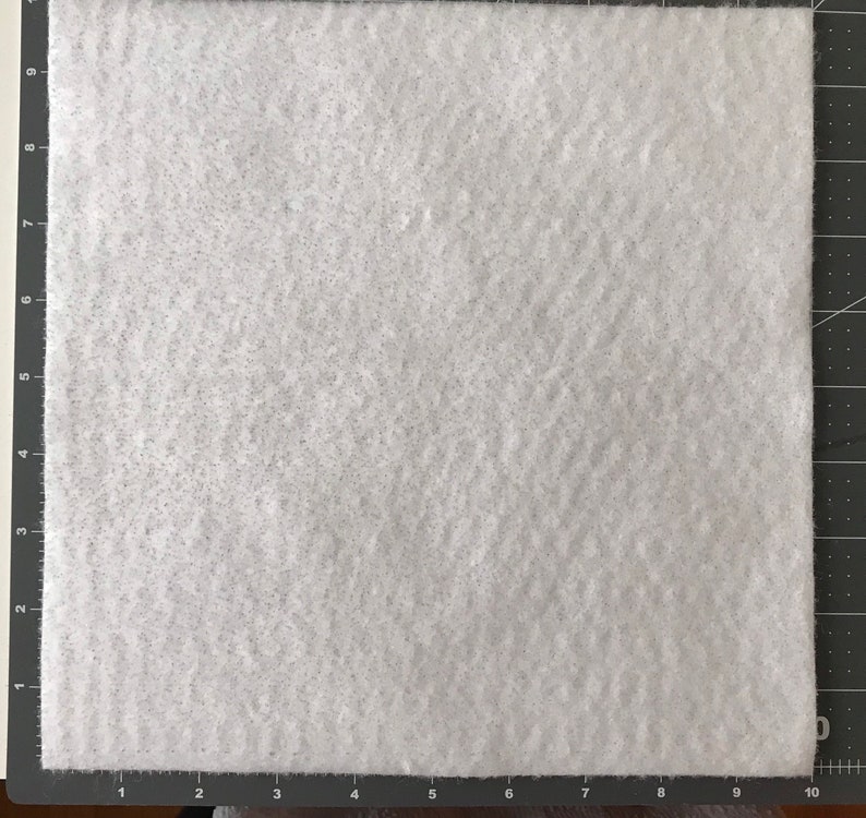 Twenty ~ 10" Squares Insul-Bright Insulated Batting Precut Squares for Pot Holders