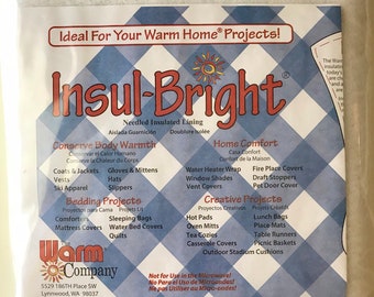45" x 1 Yard Insul-Bright Heat Resistant Insulated Batting for Pot Holders