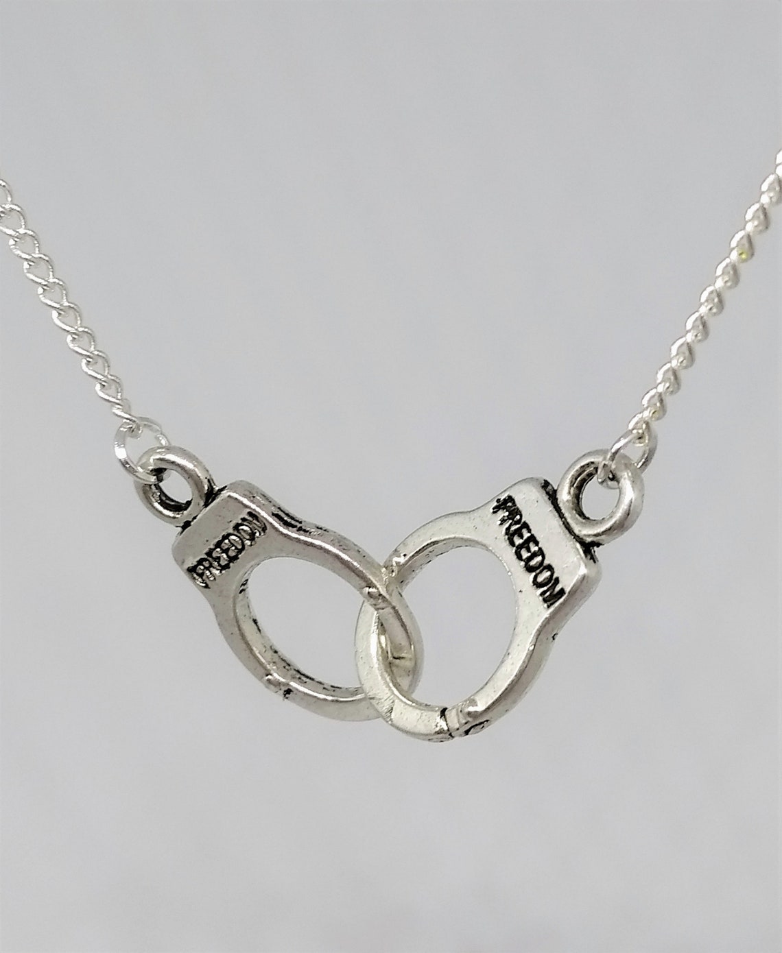 Handcuff Necklace Handcuff Choker Handcuff Jewellery Etsy UK