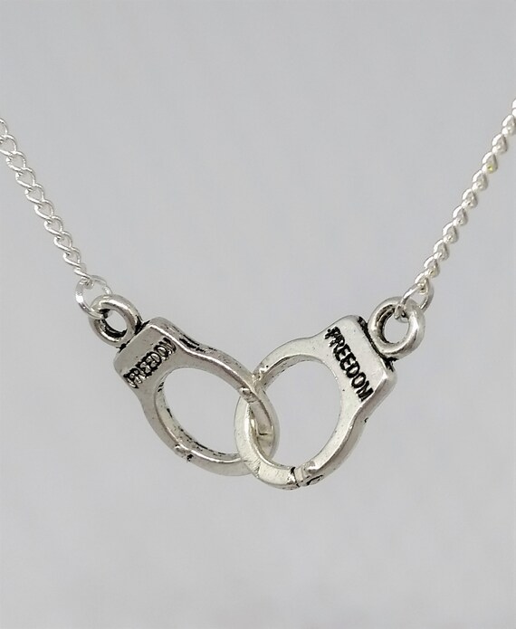 Handcuff Necklace Handcuff Choker 