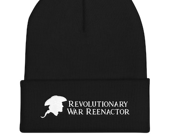 Reenactor Beanie - Revolutionary War Reenactor - Historical Reenactment - Living History - Colonial - 18th Century