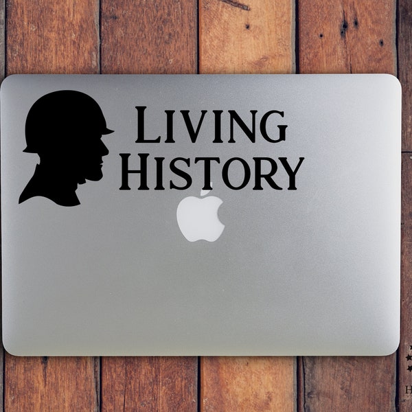 World War II Living History Vinyl Decal - Wall Art - Vehicle Decal - Computer Decal - Reenactment - Reenactor