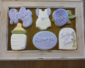 Baby in Bloom Cookies - One Dozen