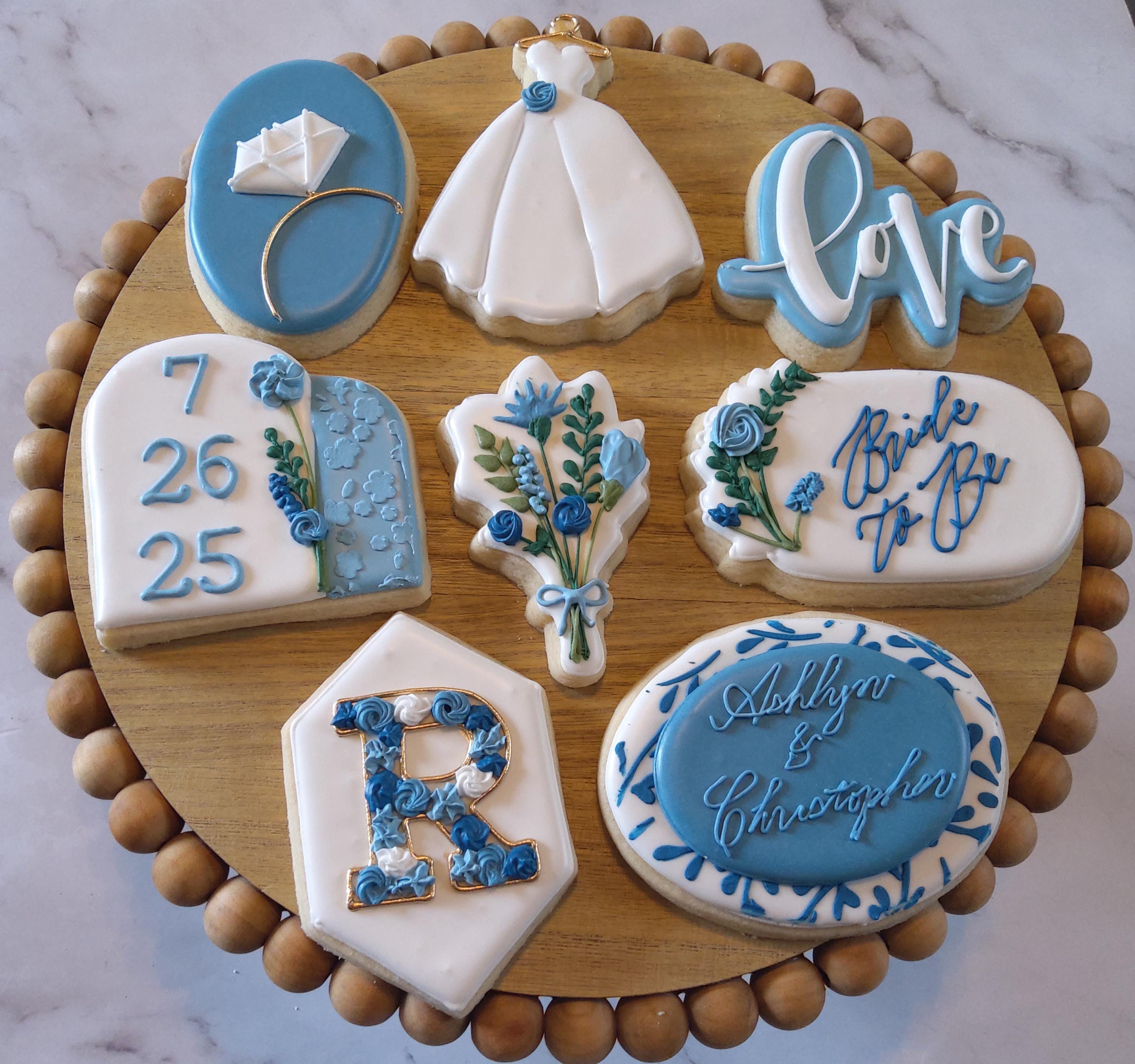 Bridal Shower - Something Blue Before I Do - One Dozen