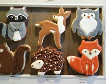 Woodland Animals! One Dozen