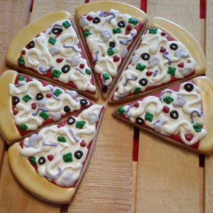 Supreme, Pepperoni or Cheese Pizza One Dozen Slices image 1