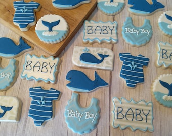 Baby Whale Cookies - One Dozen