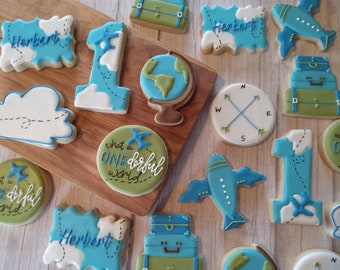 ONEderful birthday cookies - One Dozen