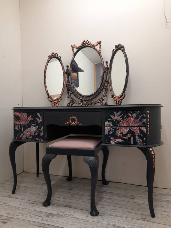 Upcycled dressing table mirror deals