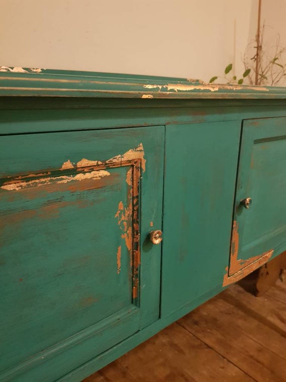 Sideboard Upcycled Furniture Sold Message for Commissions Antique