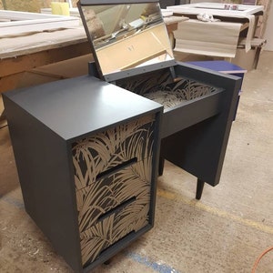 Stag John and Sylvia Reid Dressing Table Desk. Upcycled Furniture. SOLD MESSAGE for COMMISSIONS