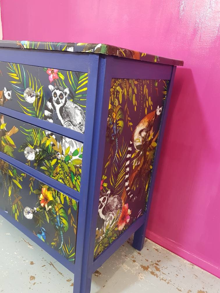 Soldupcycled Furniture Chest of Drawers Painted Furniture Etsy UK
