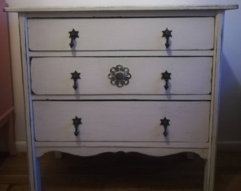 Sold Commissions Taken Shabby Chic Chest, Set of Drawers, Painted Furniture, Upcycled Furniture, Vintage Painted Sideboard, Farmhouse