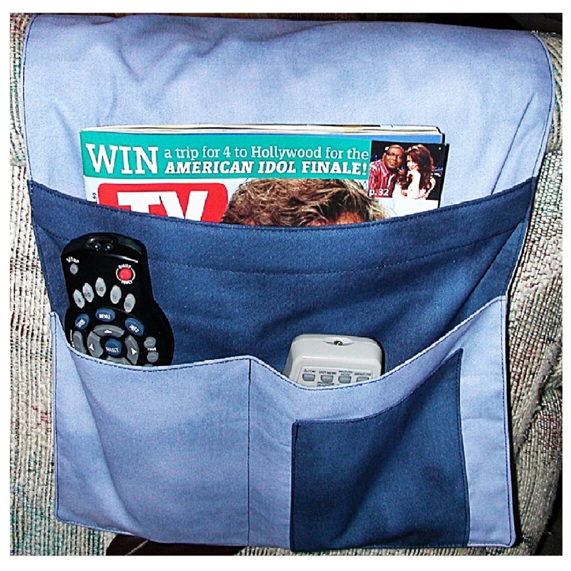 Remote Control Holder Arm Chair Caddy Sofa Organizer Remote Etsy