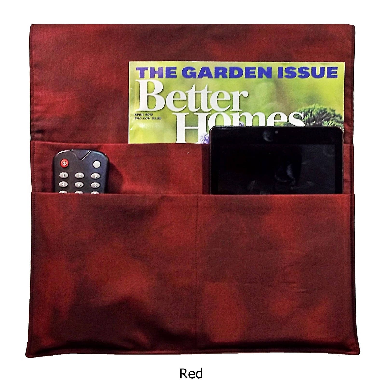 Bedside Caddy Remote Control Holder Bed Side Organizer Etsy