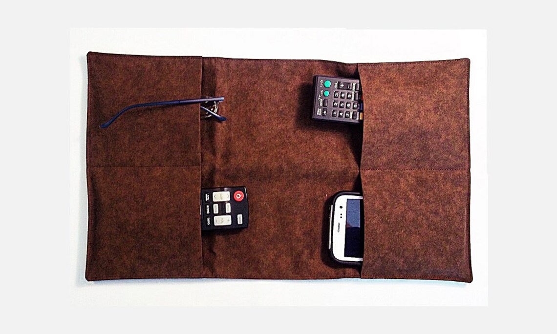 Remote Control Holder Arm Chair Caddy Sofa Organizer Couch Etsy