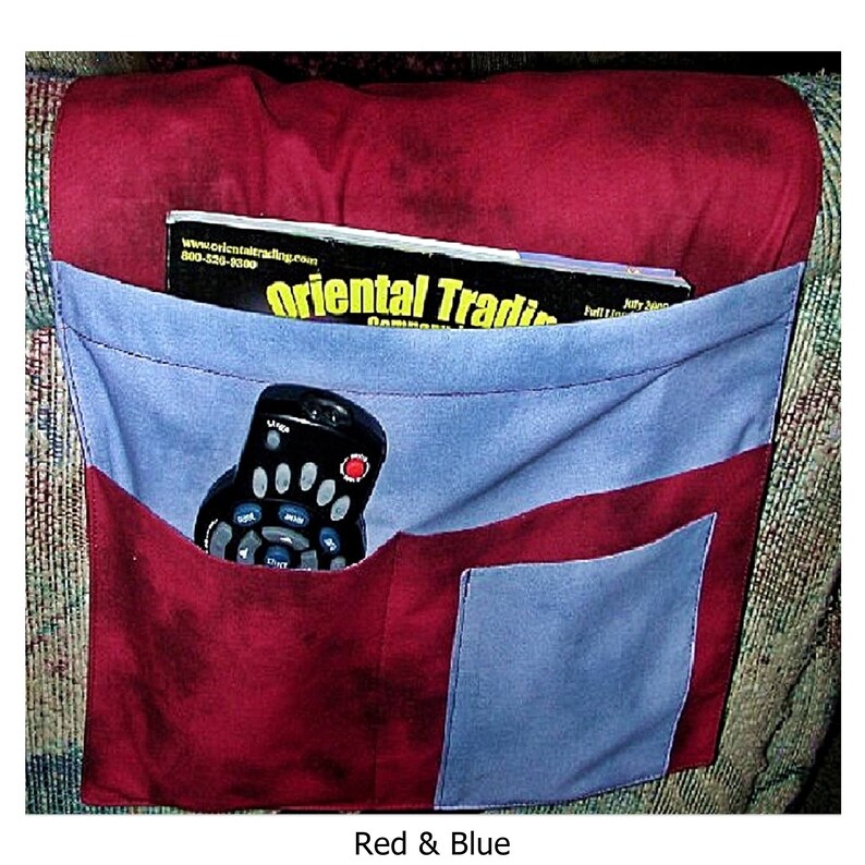 Remote Control Caddy Armchair Caddy Magazine Holder Remote Etsy