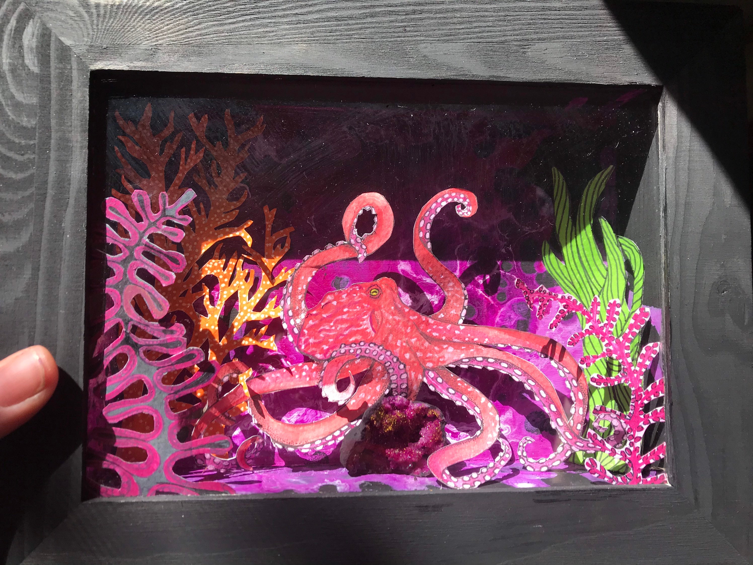 Octopus Shadow Box - Etsy