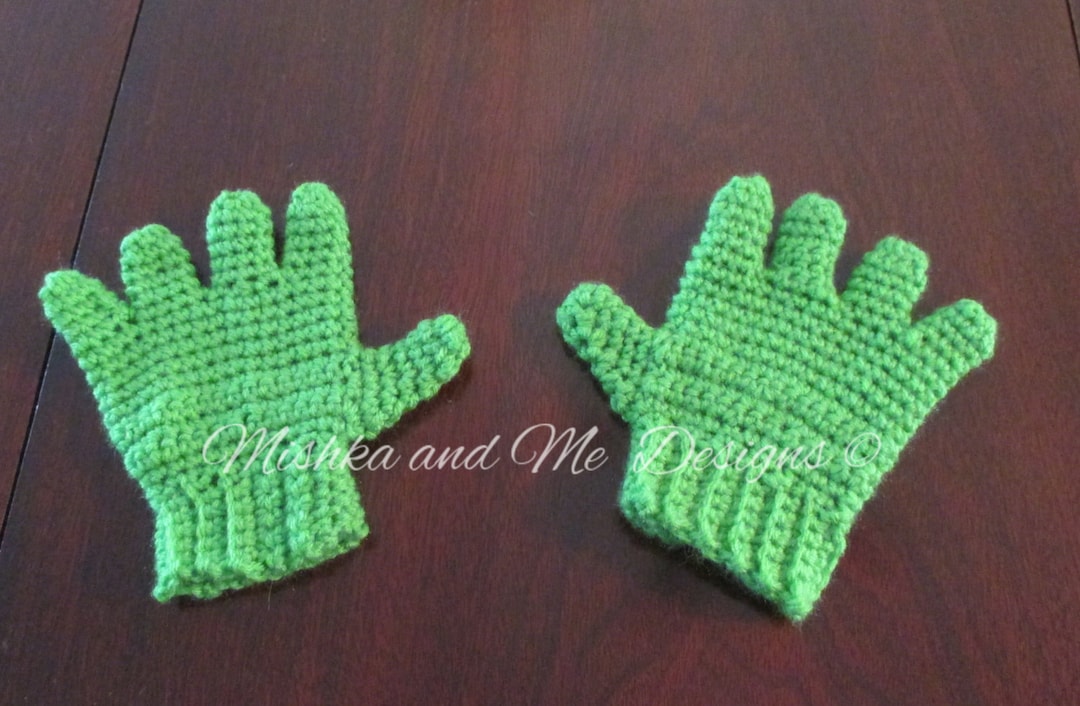 Crochet Kid Gloves Pattern Etsy