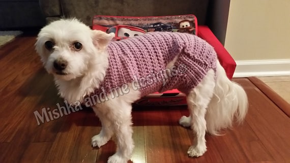 crochet dog diaper