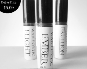 Sample Set of Wax Poetic Collection:  Luxury Fashion Fragrance, Floral Green Poetry Inspired Perfume Collection, Eau de Parfum Variety Pack