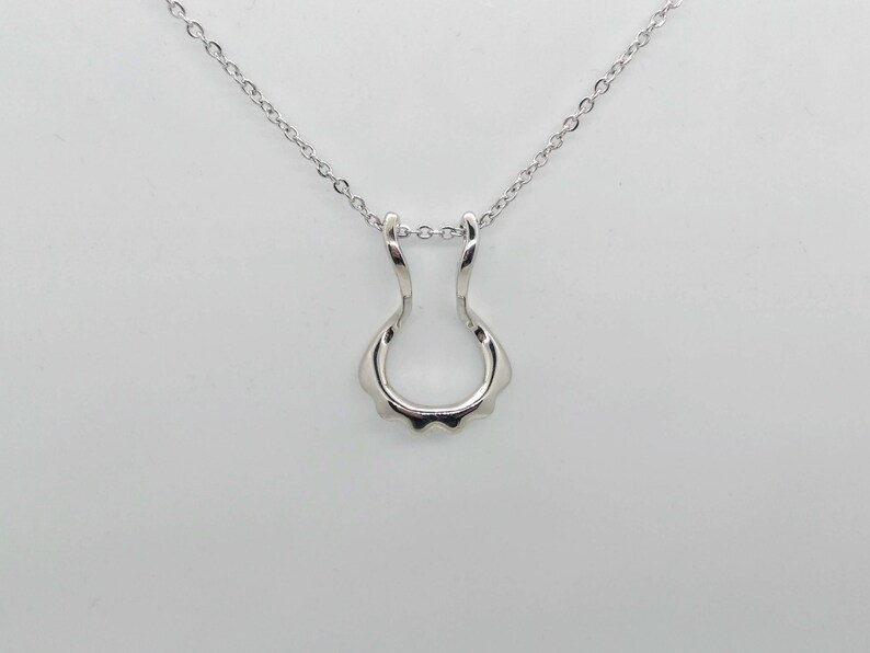 Sterling Silver Ring Holder Necklace Embrace Etsy