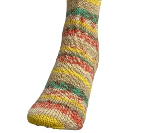 Knitted socks "Regia Surfer" - size approx. 36/37
