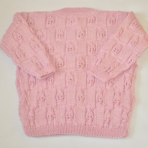 Baby jacket Maria knitted size ca. 68 image 4