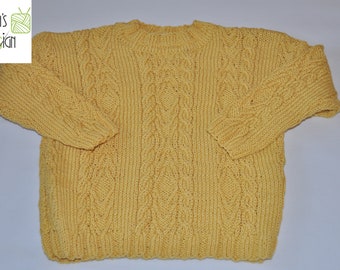 Sweater "Harriet" baby, Child knitted Gr. 74
