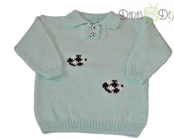 Sweater/pullover "Thomas" Baby, Child knitted gr. 68/74