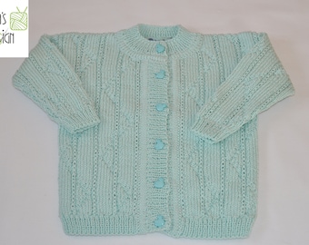 Gestrickte Jacke "Jules" Baby,Kind - Gr.ca 68 - 74