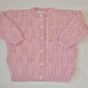 Baby jacket Maria knitted size ca. 68 image 2