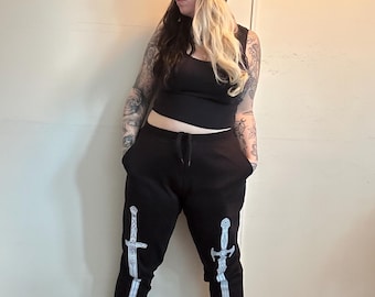 Medieval sword sweat pants