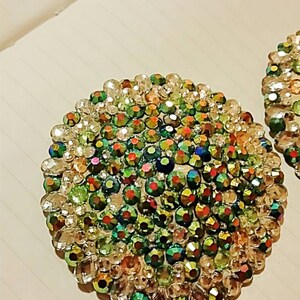 Custom made rhinestone pasties
