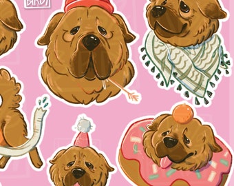 5x7" Kaya Piker Sticker Sheet