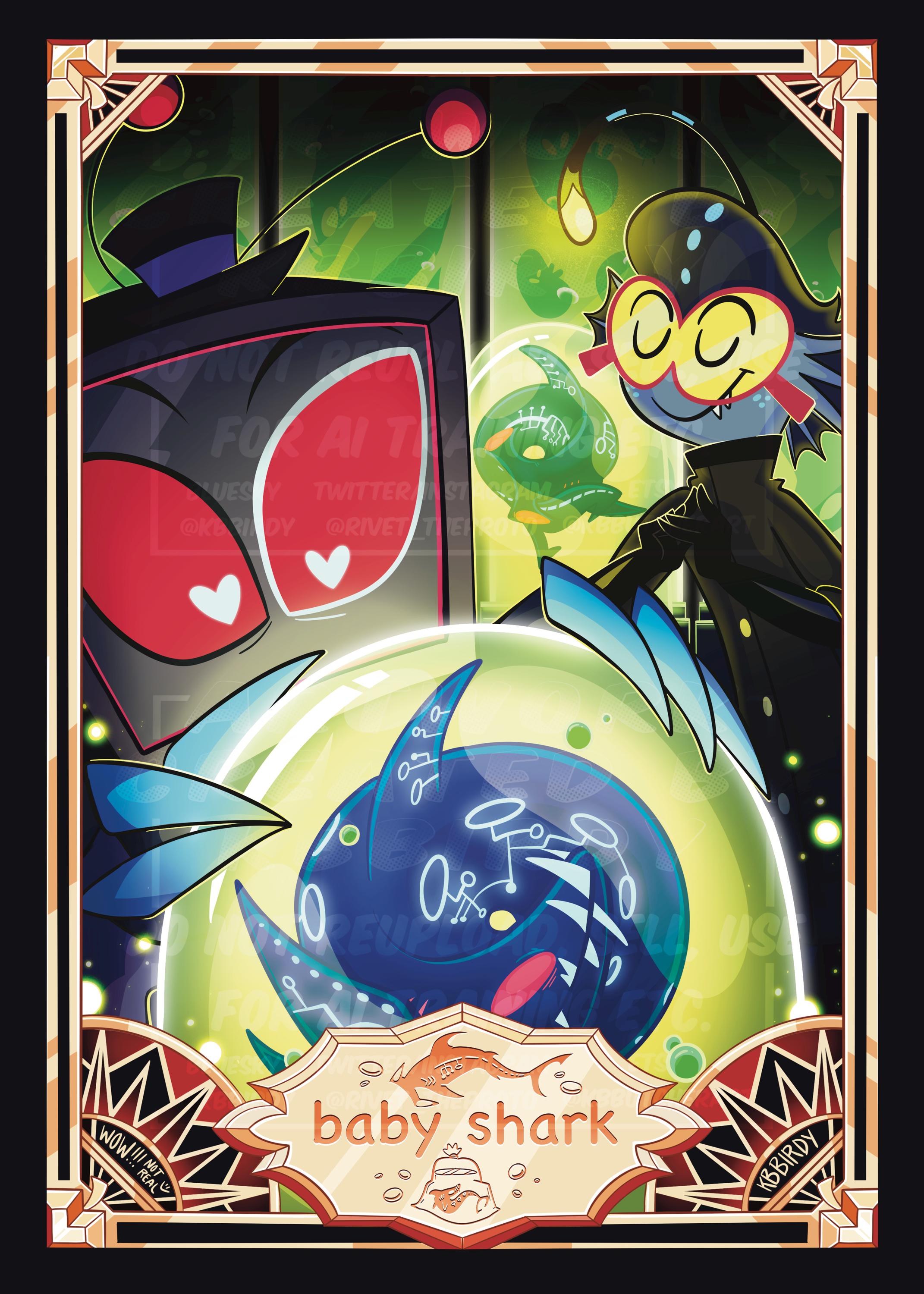 Shok.wav Hazbin Hotel - Etsy