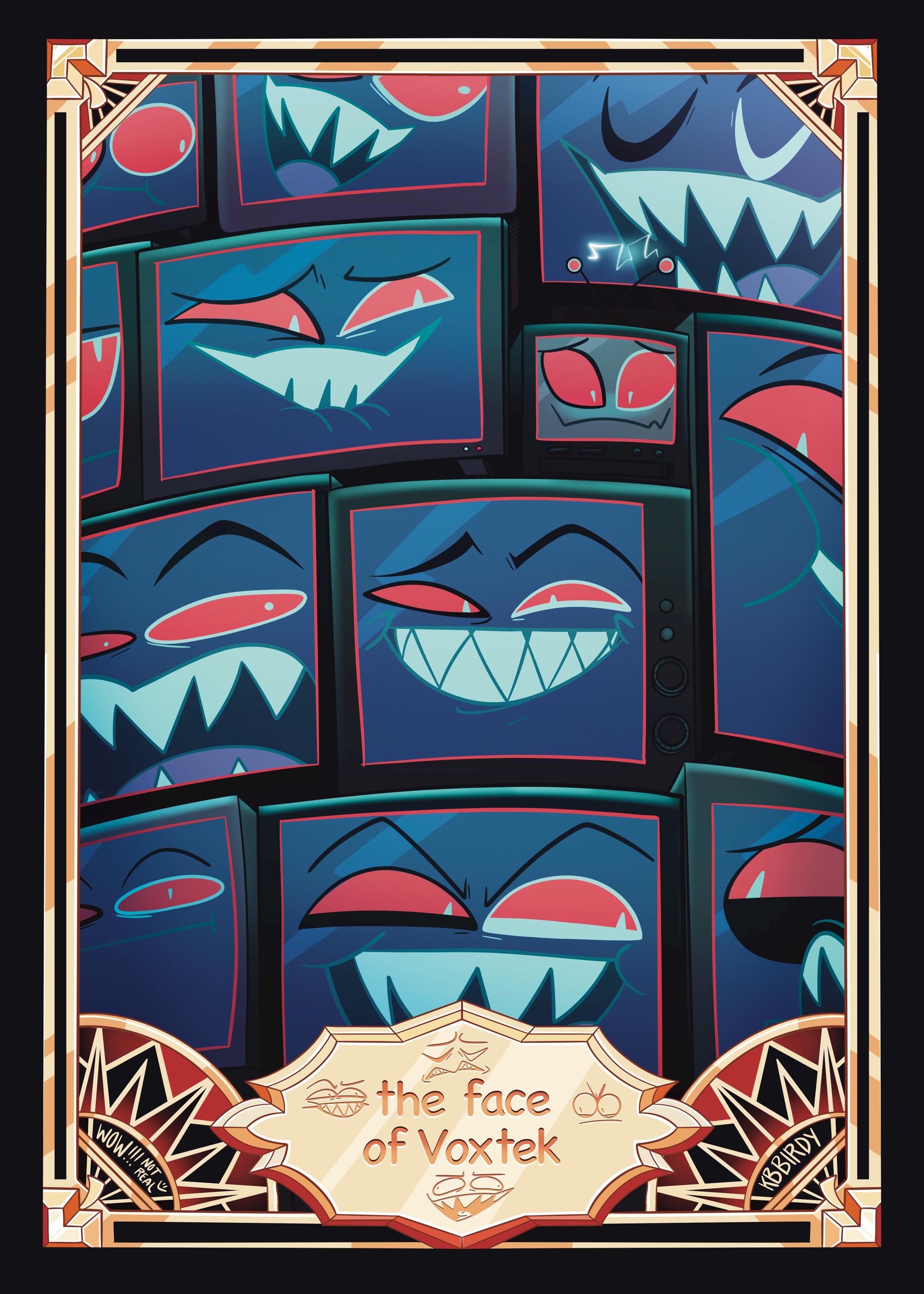 The Face of Voxtek Card - Etsy