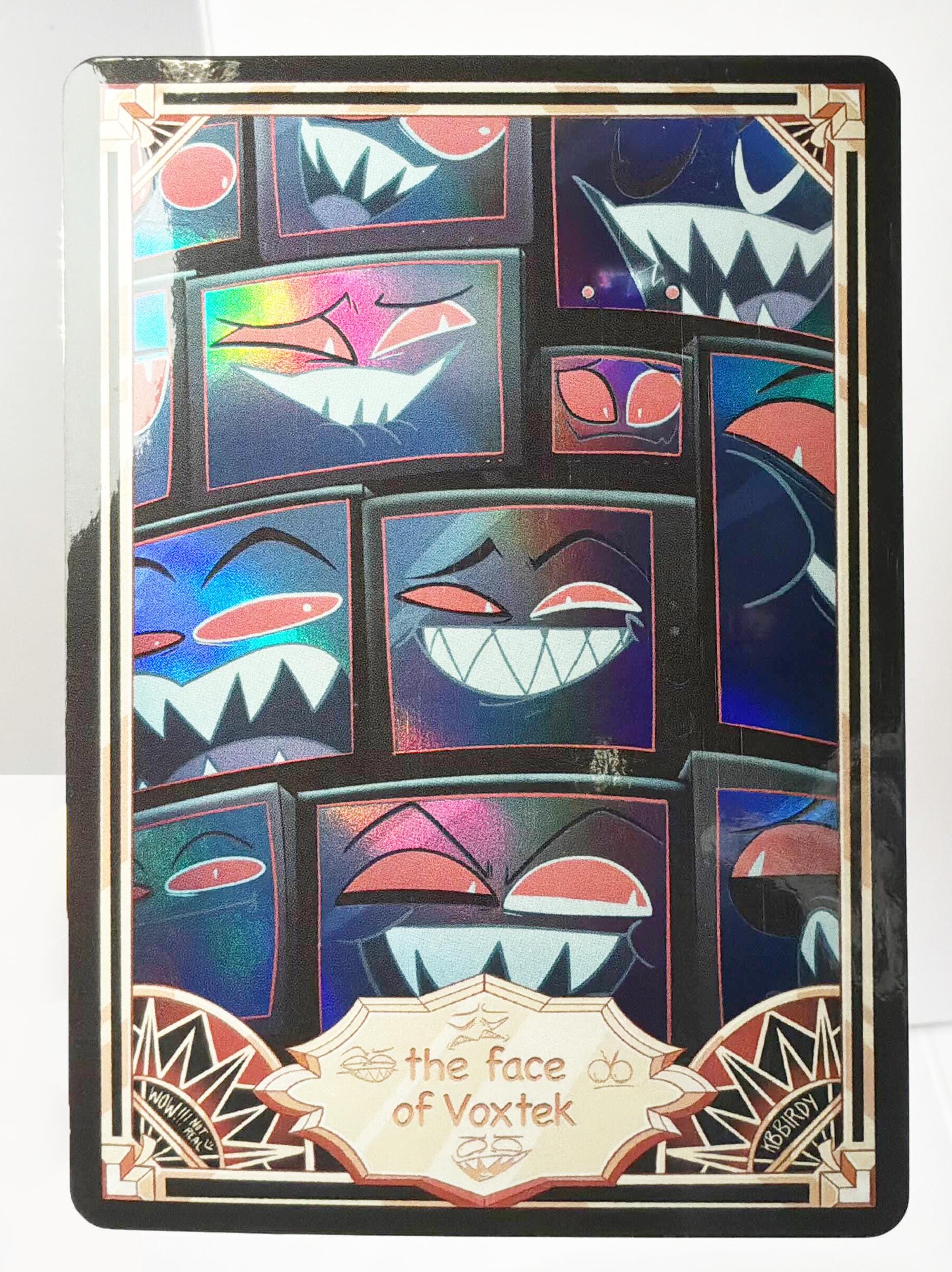 The Face of Voxtek Card - Etsy