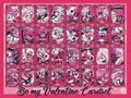Be my Valentine Fan Cards