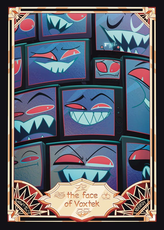 The Face of Voxtek Card - Etsy