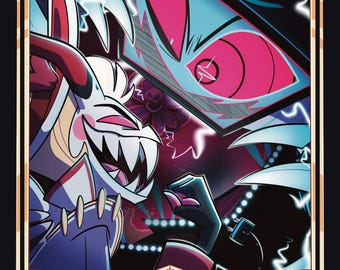 ハズビンホテル・ヴォックスのファンアートポスター - Etsy 日本