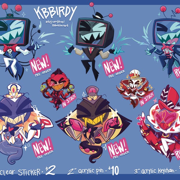 Hell of a Hotel Acrylic Keychain