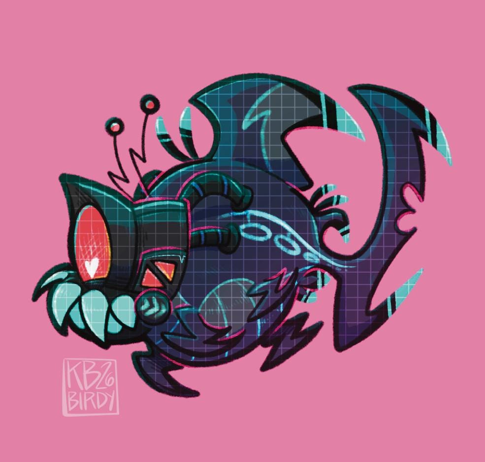 Shockwave Hazbin - Etsy