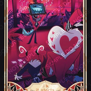Hazbin hotel playing cards - Etsy 日本