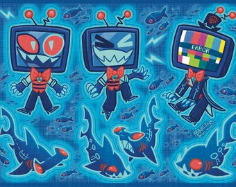 5x7" Vox Sticker Sheet