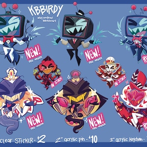 Hell of a Hotel Acryl Anstecker