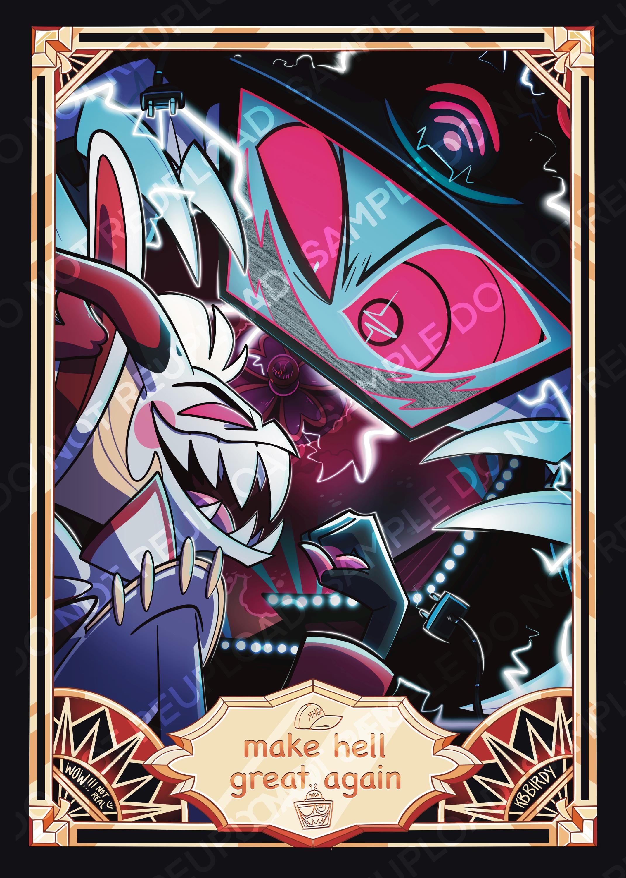 Hazbin hotel lucifer - Etsy 日本